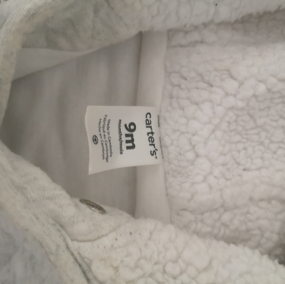 💛 Carter's 9 months fleece jacket - Picture 4 of 7